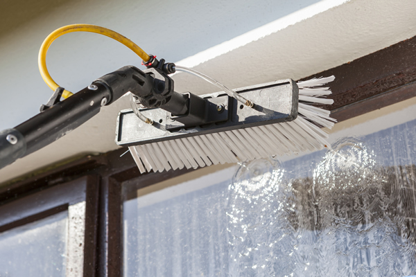 Bath Window Cleaning - Domestic Window Cleaning Pole-Fed